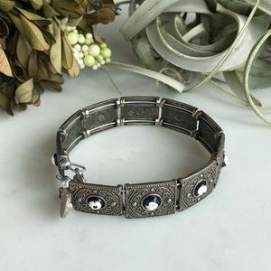 Vintage antique “evil eye” good luck bangle